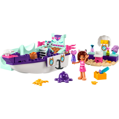 Конструктор Lego Gabbys Dollhouse 10786 Корабль и спа Габби и МерКэта 01